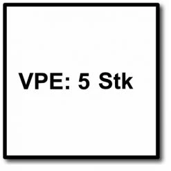 Fein E-Cut Long-Life Starlock Lame De Scie 5 Pièces. ( Lxl ): 50 X 50 Mm ( 63502221230 ) Bi-Metall