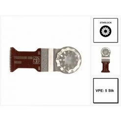 FEIN E-Cut Precision Starlock Lame De Scie 5 Pièces. 50 X 35 Mm ( 63502205230 ) BI-métal 8 FEIN E-Cut Precision Starlock Lame De Scie 5 Pièces. 50 X 35 Mm ( 63502205230 ) BI-métal -France FEIN Soldes Boutique 13454768 4