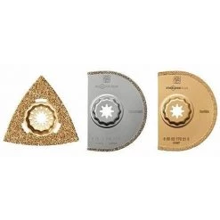 Set D'Accessoire Best Of Tileworking FEIN, 3 Accessoires, Starlock Plus