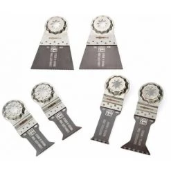 Pack De 6 Lames E-Cut Starlock Plus Métal Et Bois - FEIN 35222967030
