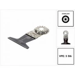 FEIN E-Cut Precision Starlock Lame De Scie 50 X 65 Mm - 5 Pièces ( 63502230230 ) HCS-acier