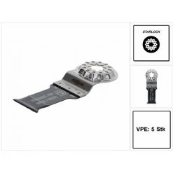 Fein E-Cut Universal Starlock Lames De Scie 55 X 28 Mm - 5 Pièces ( 63502222230 ) Bi-Metall