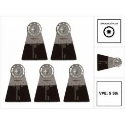 Fein E-Cut Starlock Plus Lame De Scie De Précision 50x65 Mm, 5 Pcs. HCS ( 63502127230 ) -France FEIN Soldes Boutique 29662569 5