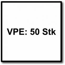 Fein E-Cut Carbide Pro Starlock Max Lames De Scie 60x32mm, 50 Pcs. (63502237250)