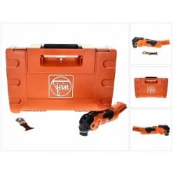 Fein MultiMaster AMM 300 Plus Select Machine Oscillante Sans Fil - 12V, Starlock Plus, Solo + Coffret - Sans Batterie, Sans Chargeur (71293262000)