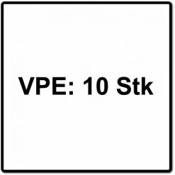 Fein E-Cut Carbide Pro Starlock Max Lames De Scie 75x32mm BIM-TIN, 10 Pcs. ( 63502238240 )