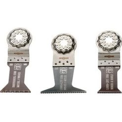 Kit Lames De Scie FEIN 3 Pieces E-Cut Combo Starlock Bois Et Metal