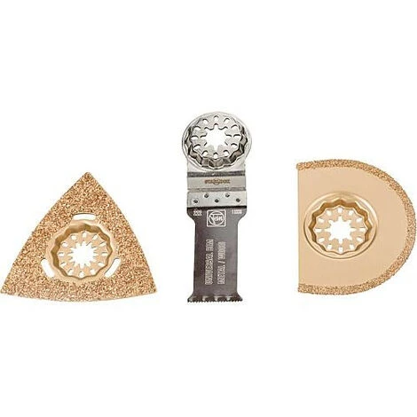 Kit D'accessoires FEIN 3 Pieces Combo Starlock 1 Kit D'accessoires FEIN 3 Pieces Combo Starlock