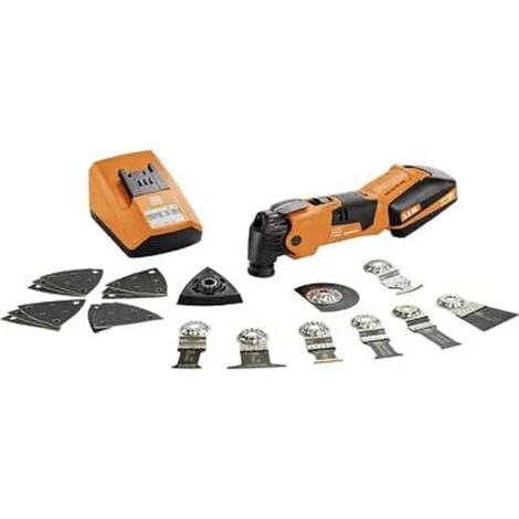 FEIN Découpeur Ponceur MultiMaster 18V AFMM18 QSL Edition 71292268000 1 FEIN Découpeur Ponceur MultiMaster 18V AFMM18 QSL Edition 71292268000