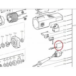 FEIN Condensateur Pour Meuleuses Droites MSh