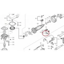 FEIN Balai De Charbon Pour Meuleuses Angulaires WSG 30711158000