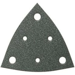 Set Feuilles Abrasives Delta Avec Bande Auto-agrippante, Perforé Fein 63717109035 Grain Num 60, 80, 120, 180, 240 Cote
