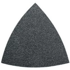 Feuille Abrasive Delta Avec Bande Auto-agrippante, Non Perforé Fein 63717088012 Grain Num 180 Cote Dencoignure 80 Mm 50