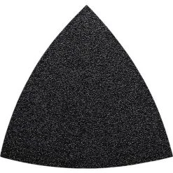 Feuille Abrasive Delta Avec Bande Auto-agrippante, Non Perforé Fein 63717085045 Grain Num 120 Cote Dencoignure 80 Mm 5