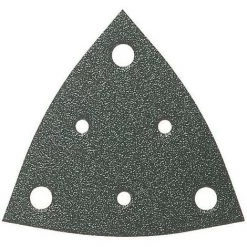 Feuille Abrasive Delta Avec Bande Auto-agrippante, Perforé Fein 63717107049 Grain Num 36 Cote Dencoignure 80 Mm 5 Pc(s)