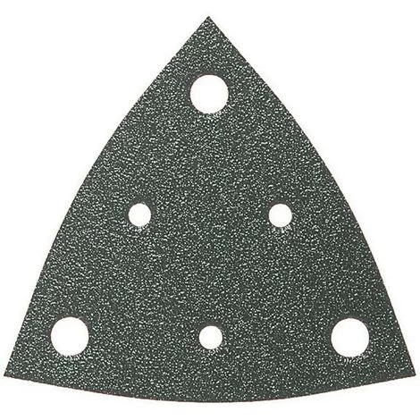 Feuille Abrasive Delta Avec Bande Auto-agrippante, Perforé Fein 63717107049 Grain Num 36 Cote Dencoignure 80 Mm 5 Pc(s) 1 Feuille Abrasive Delta Avec Bande Auto-agrippante, Perforé Fein 63717107049 Grain Num 36 Cote Dencoignure 80 Mm 5 Pc(s)