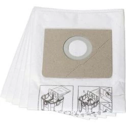 Sac Filtre Fein 31345062010 Jeu De 5