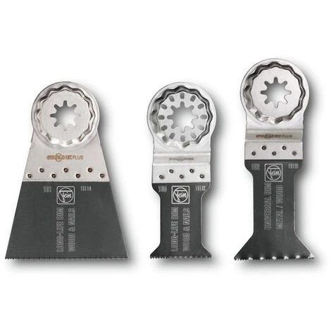 FEIN Combo - Lame De Scie E-Cut StarlockPlus 1x35, 65, 44mm - Pack De 3 1 FEIN Combo - Lame De Scie E-Cut StarlockPlus 1x35, 65, 44mm - Pack De 3
