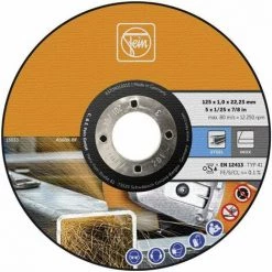Disque De Fer Fein 125 Mm