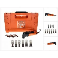 FEIN MultiMaster MM 300 PLUS START Oscillateur 250 W Starlock Plus + Coffret + Accessoires, 6 Pcs.