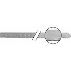 Fein Lames Droites 100 Mm, Espacement Des Dents 0,7 Mm - 63503076010